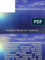 Assedio Moral No Trabalho