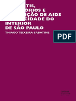 Travestis, Territórios e Prevenção de Aids Numa Cidade Do Interior de São Paulo - Thiago Teixeira Sabatine