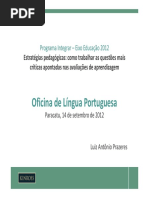 Oficina Habilidades Leitoras