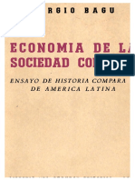 BAGU Sergio Economia de La Sociedad Colonial PDF