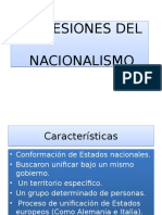 Nacionalismo y formación Estados nacionales América