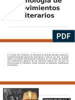 Cronología de Movimientos Literarios