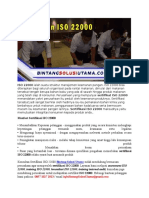 Training Auditor ISO 22000 - Training ISO 22000 - WA +62 857 1027 2813