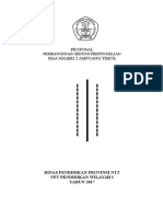 Contoh Proposal Perpustakaan Sekolah