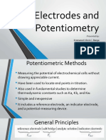 Potentiometry and Amperometry
