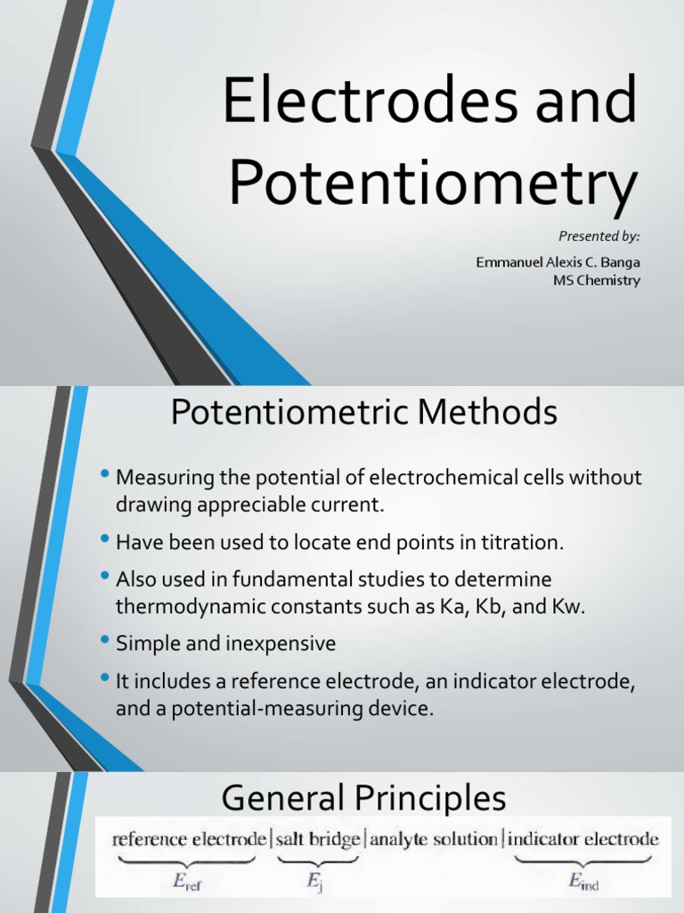 Potentiometry and Amperometry PDF