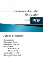 Microwave-Assisted Extraction Report
