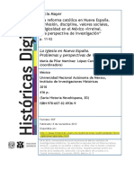 La Reforma Católica en Nueva España PDF