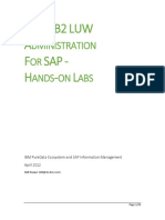 DB2 Administration Hands-On-Labs 20130415