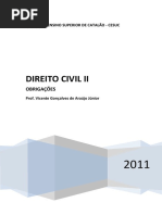 Direito Civil II - Apostila Completa