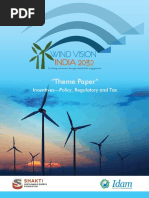 Regulatory Policy and Tax Incentive REnewable Energy Tariff Policy