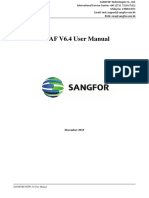 Sangfor NGAF User Manual 6.4