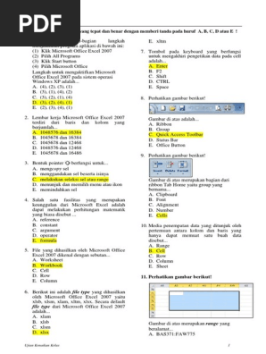 Latihan Soal Kls 11