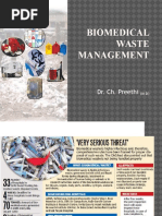 Biomedical Waste Management Overview | PDF | Incineration | Waste