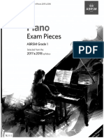 ABRSM 2017-18 Piano Pieces Gr1