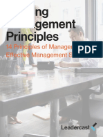 Leading Management Principles