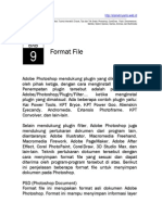 Praktikum Adobe Photoshop Bab9 - Format File