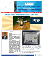 INTERNATIONAL: ASM Pune Chapter Newsletter Highlights Achievements