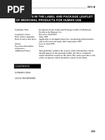 Excipients Labelling Guidelines EU | PDF