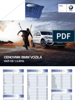 BMW Cenovnik PDF