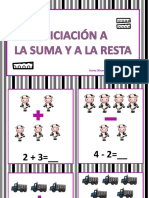 Fichas de Iniciación A La Suma y Resta en Imágenes PDF