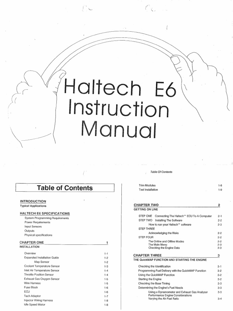 E6 Manual PDF | PDF