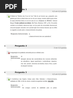 DIREITO AMBIENTAL QUESTIONARIO
