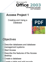 Access Project 1