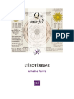 Antoine Faivre Lésotérisme.pdf