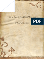 World War 2 Scrapbook