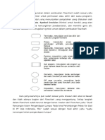 Symbol Yang Digunakan Dalam Pembuatan Flowchart Sudah Sesuai Yaitu Symbol Terminal