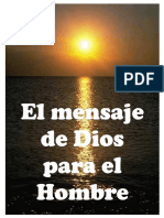 El Mensaje de Dios Para El Hombre