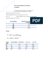 Ejercicio de Permeabilidad y Consolidación