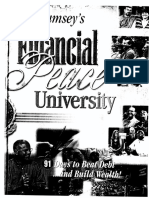 Dave Ramsey Financial Peace University Workbook