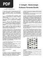 3 Colegial Exercicios Extras Biotecnologia