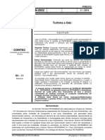 Especificação de Turbina a Gás