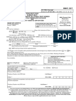 BMAT 2017 Enrolment Form