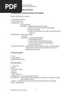 Download Form 5 Biology Chapter 2 Locomotion  Support by Gerard Selvaraj SN34745363 doc pdf