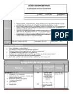 Plan de Evaluacion Quimica b5 16-17