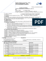 Plano de Ensino - Engenharia Econômica I