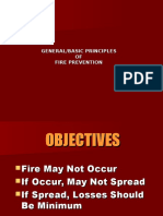 General/Basic Principles OF Fire Prevention