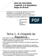 Estudo de História 