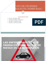 Enfermedades y Farmacos Como Factor de Riesgo en La Conducción