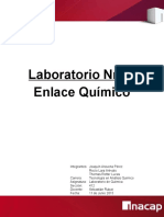 Lab 9, Enlace Quimico