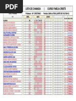 Chamada Família Cristã-2012