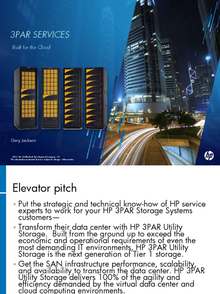 Azlan 3PAR 2 Download Free PDF Hewlett Packard Data Center