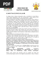 Carta Circular de Dom Nelson Westrupp - Jacareí Aparição -00