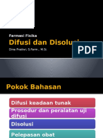 Difusi Dan Disolusi