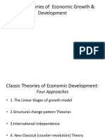  Leading Theories of Econ. Growth & Devt
