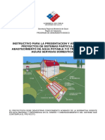 Instructivo Aprobacion Proyectos Agua Potable y Alcantarillado